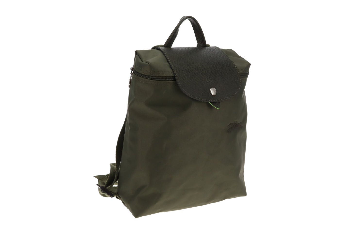 Longchamp Le Pliage Club Green Nylon Backpack