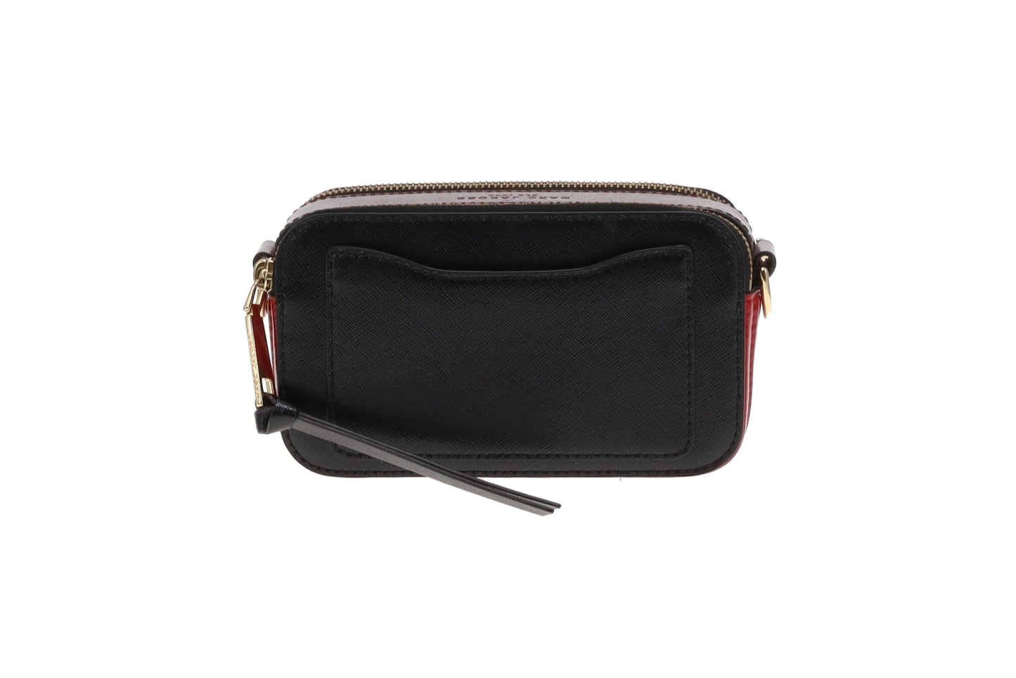 Marc Jacobs Black/Burgundy Snapshot Crossbody