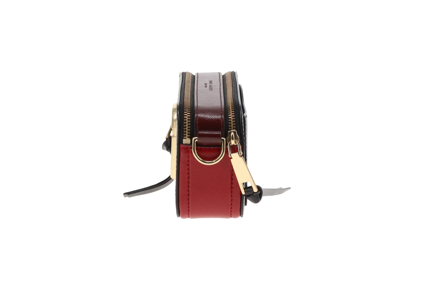 Marc Jacobs Black/Burgundy Snapshot Crossbody