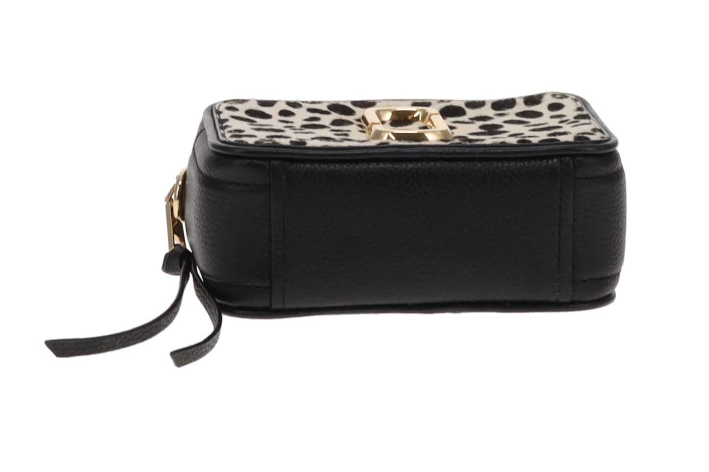 Marc Jacobs Black/White Pony and Leather Hair Softshot 17