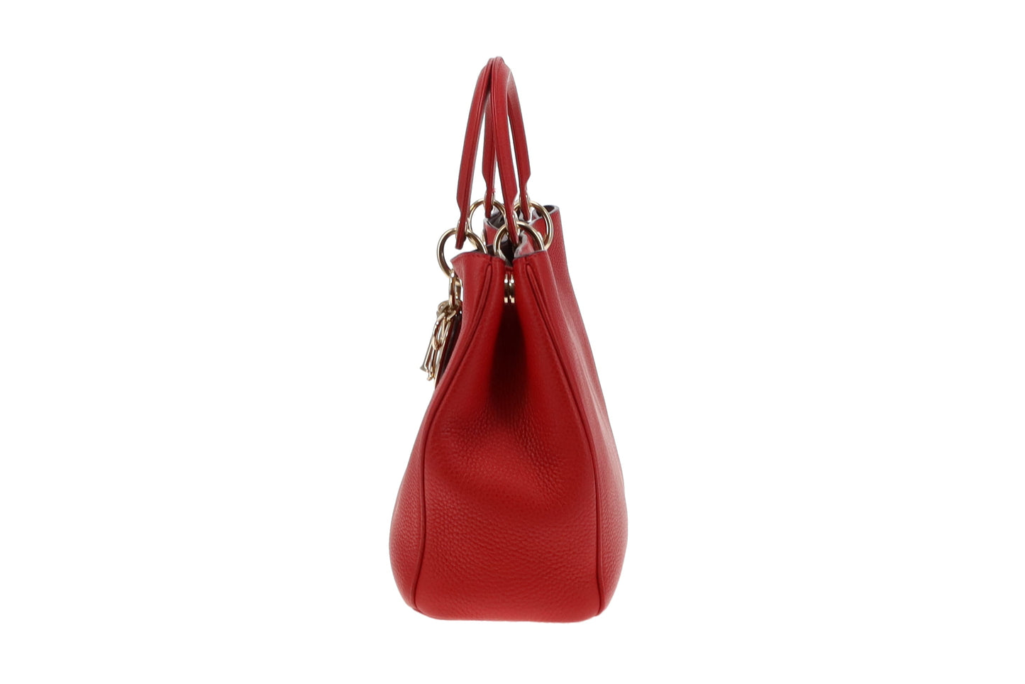 Dior Red Leather Diorissima Satchel
