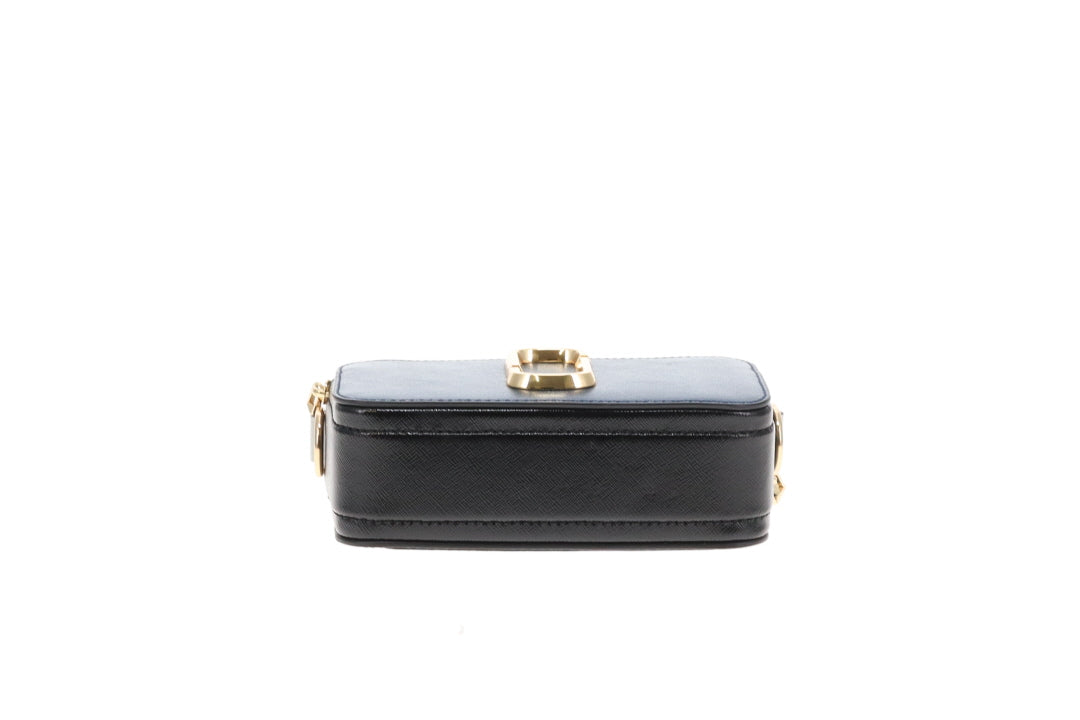 Marc Jacobs The Snapshot New Blue Sea With Logo Strap