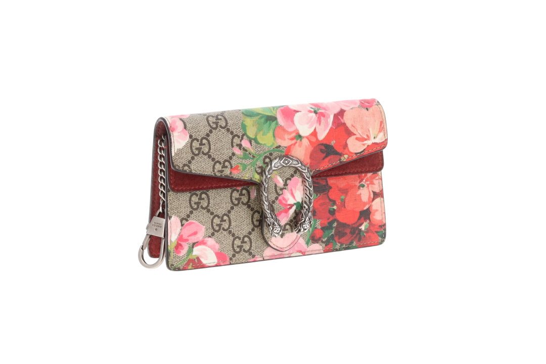 Gucci Dionysus Blooms Super Mini GG Supreme