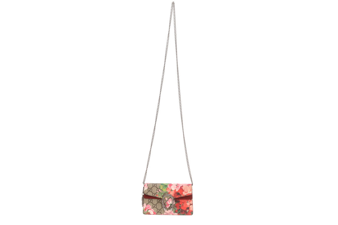 Gucci Dionysus Blooms Super Mini GG Supreme