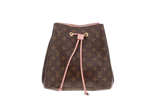 Louis Vuitton NeoNoe Monogram & Rose Ballerine SD0128