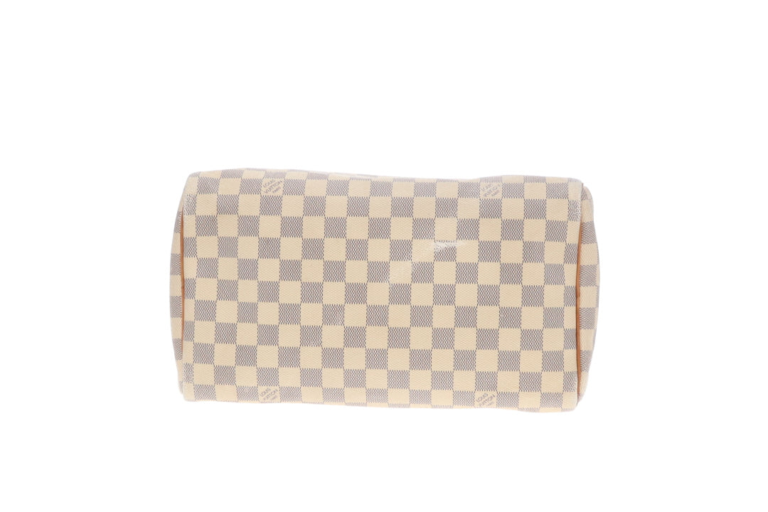 Louis Vuitton Speedy 30 Damier Azur DU3191 (Hotstamp SKH)