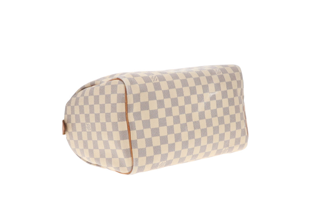 Louis Vuitton Speedy 30 Damier Azur DU3191 (Hotstamp SKH)