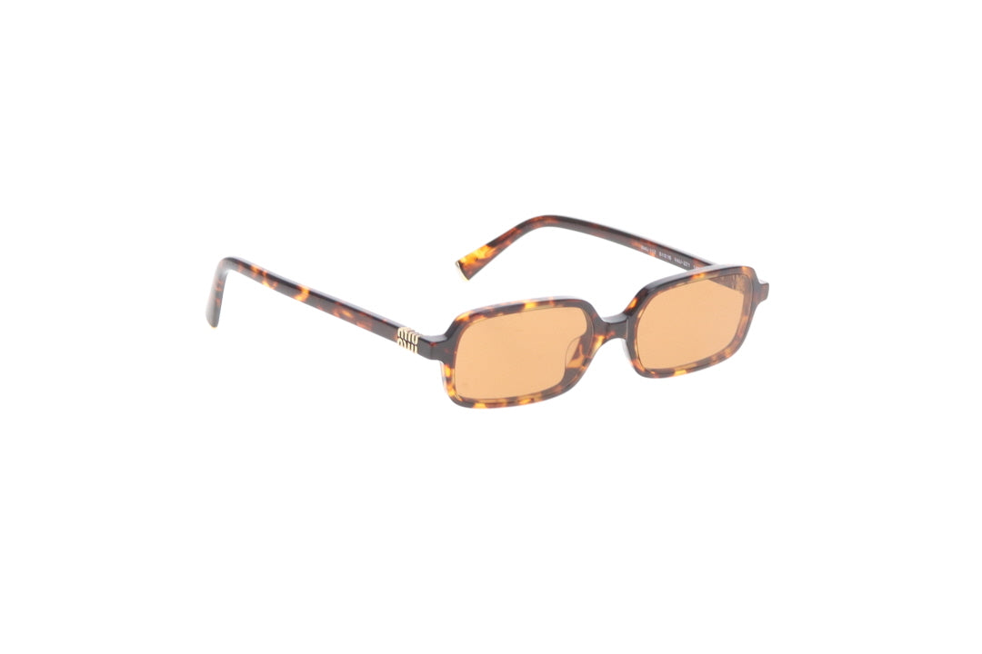 Miu Miu Thin Sunglasses SMU 11Z Tortoise