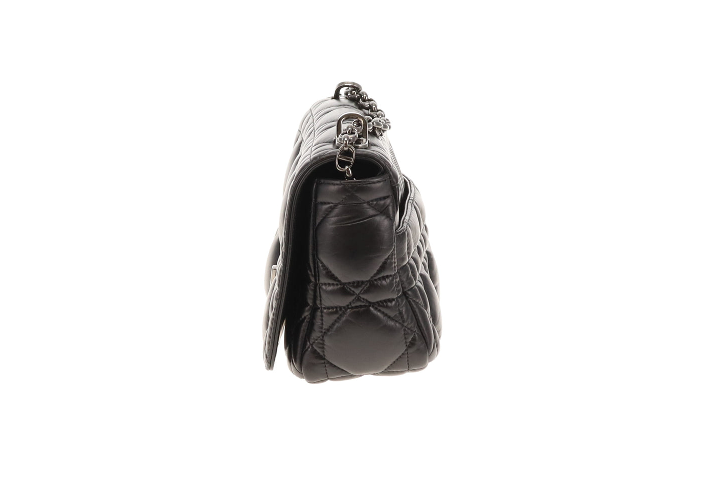 Dior Caro Medium Black Macrocannage Lambskin 2021