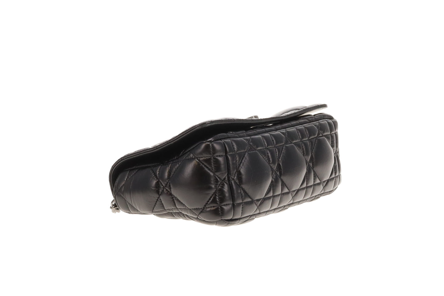 Dior Caro Medium Black Macrocannage Lambskin 2021