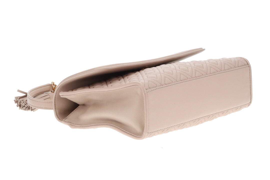 Tory Burch Fleming Bag Beige GHW