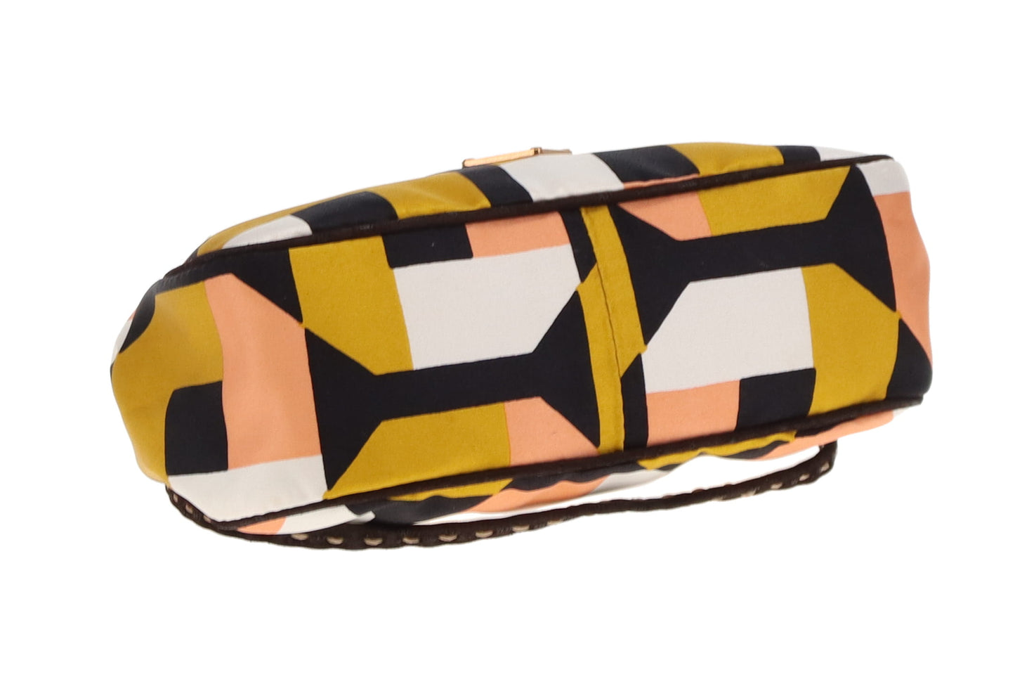 Prada Kisslock Pouch on Strap Multi Silk