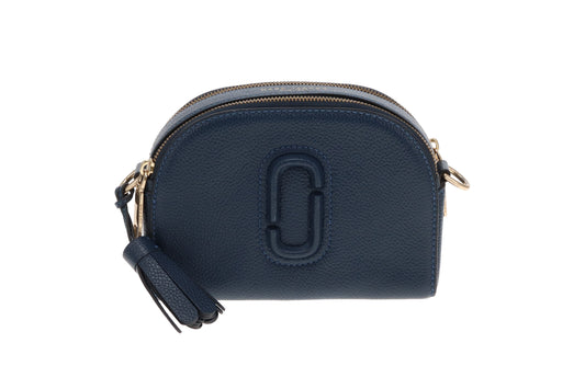 Marc Jacobs Shutter Crossbody Navy Leather