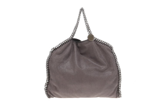 Stella McCartney Falabella 3 Chain Grey Shaggy Deer