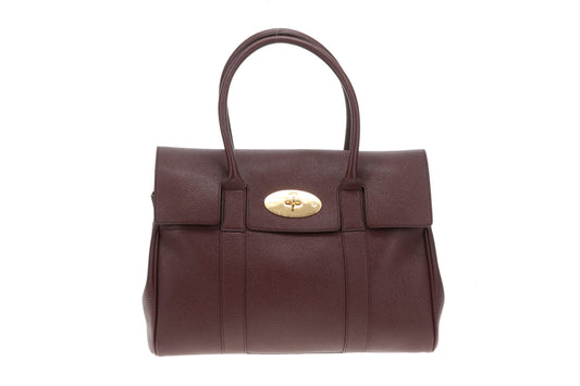 Mulberry Bayswater Classic Grain Oxblood