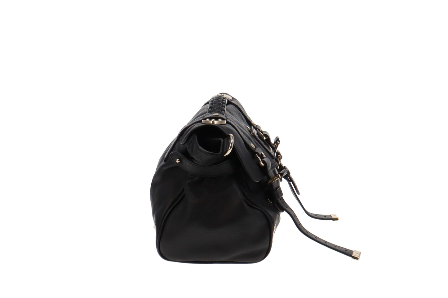 Mulberry Ltd Edt Alexa Travel Day Bag Black With Strap GH