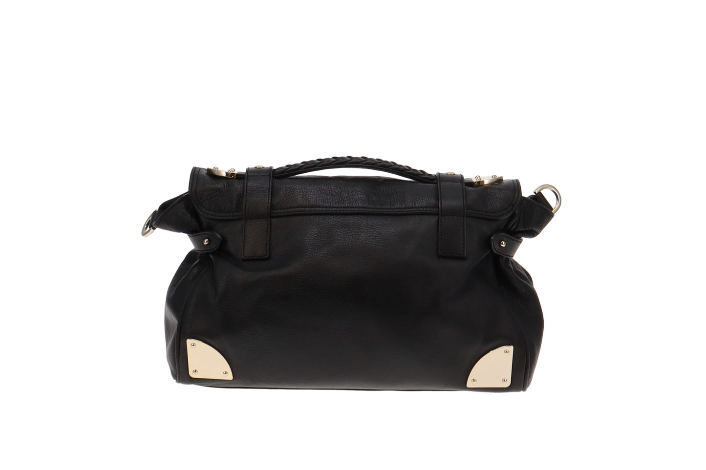 Mulberry Ltd Edt Alexa Travel Day Bag Black With Strap GH