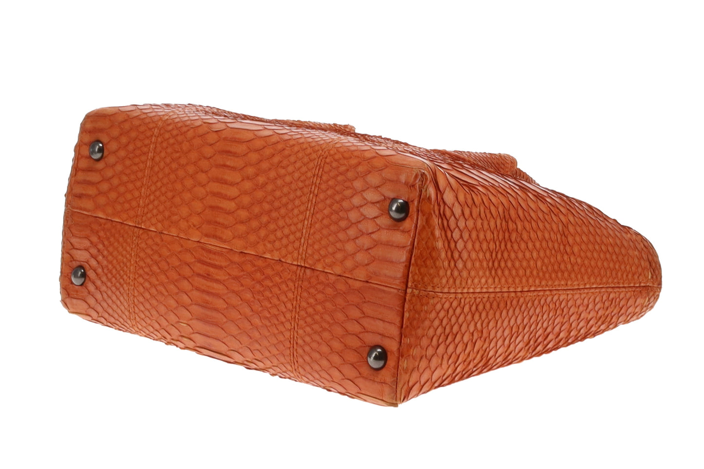 Chanel Python Executive Cerf Tote Luxe Ligne 2014/15