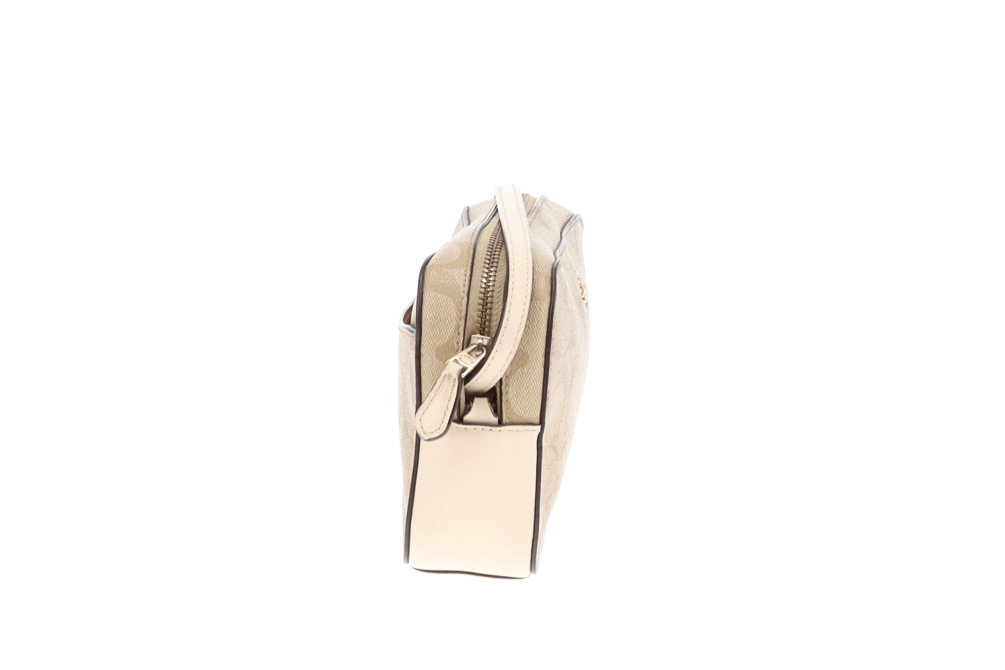Coach Mini Camera Bag Beige Signature