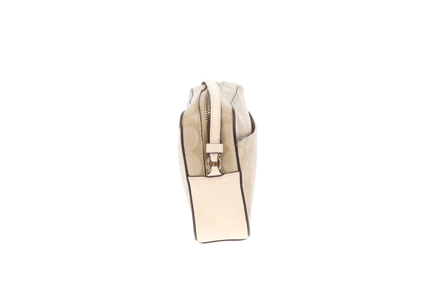 Coach Mini Camera Bag Beige Signature