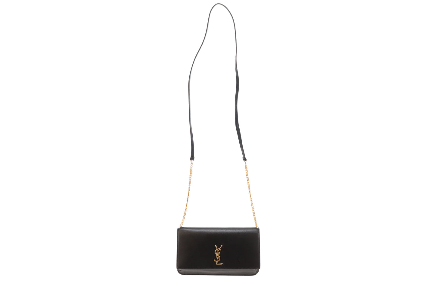 Saint Laurent Cassandre Phone Holder on Chain 2022