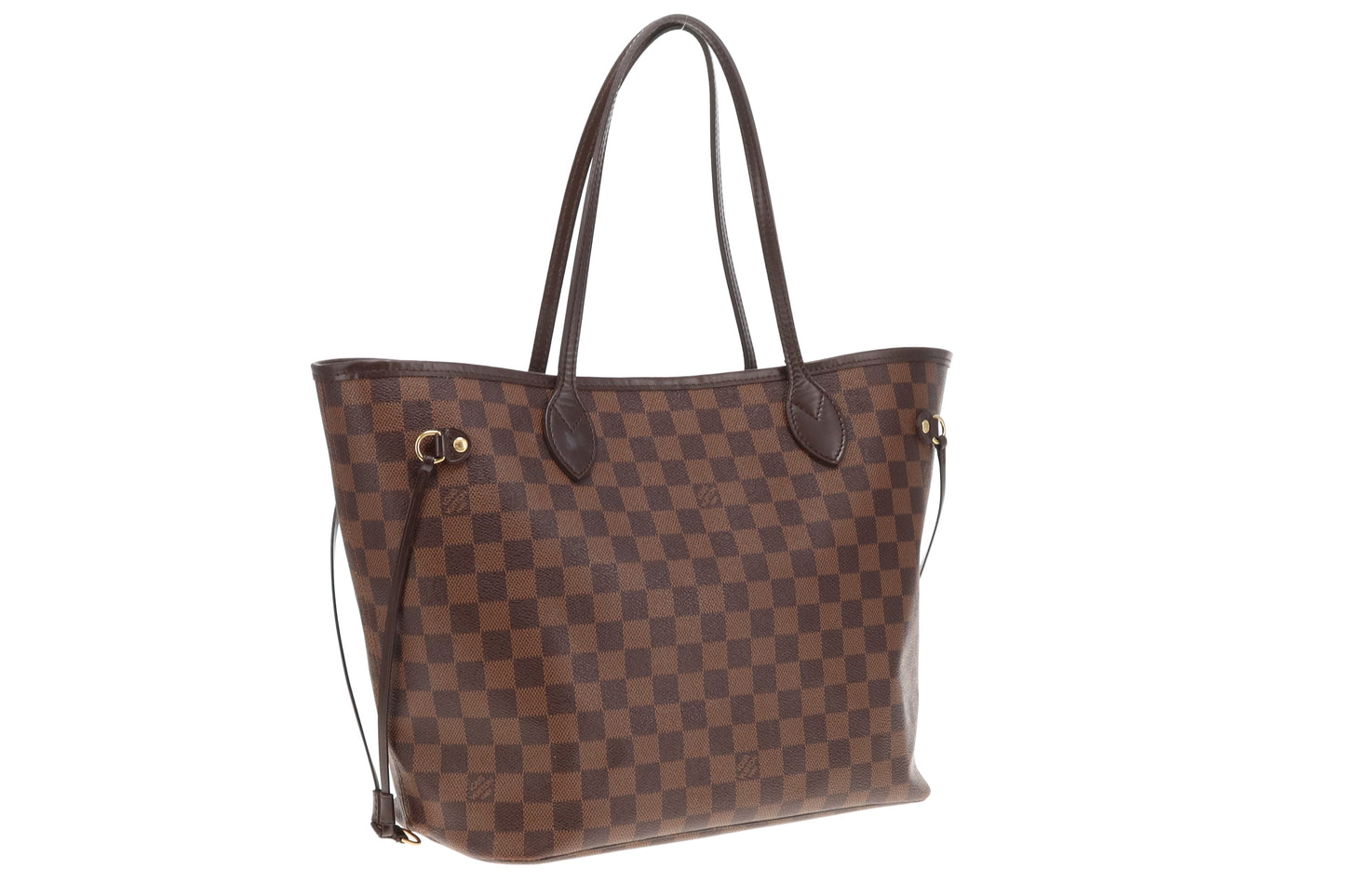 Louis Vuitton Neverfull MM & Pochette Damier Ebene AR3185 - 2015