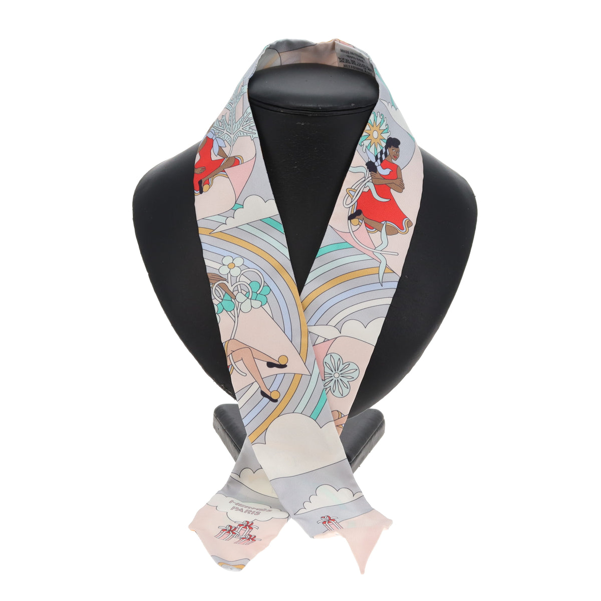 Hermes Carres Volants Twilly 100% Silk