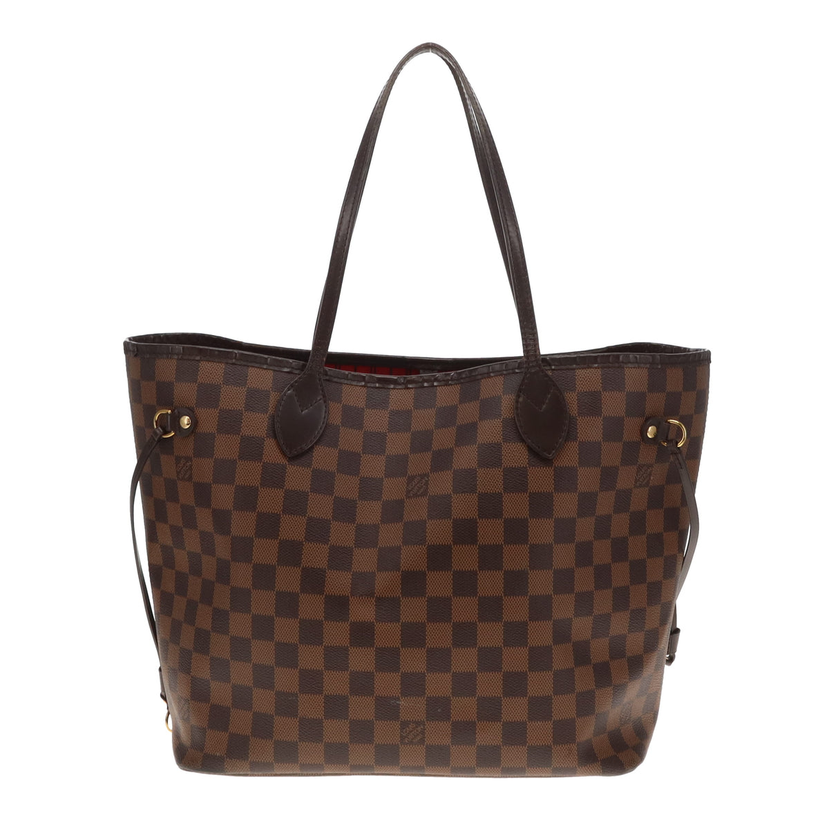 Louis Vuitton Neverfull Tote MM Damier Ebene with Pochette GI2178 - 2018