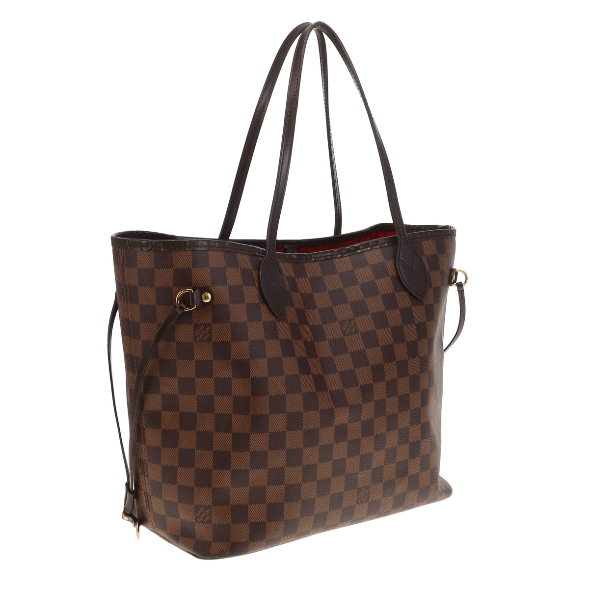 Louis Vuitton Neverfull Tote MM Damier Ebene with Pochette GI2178 - 2018
