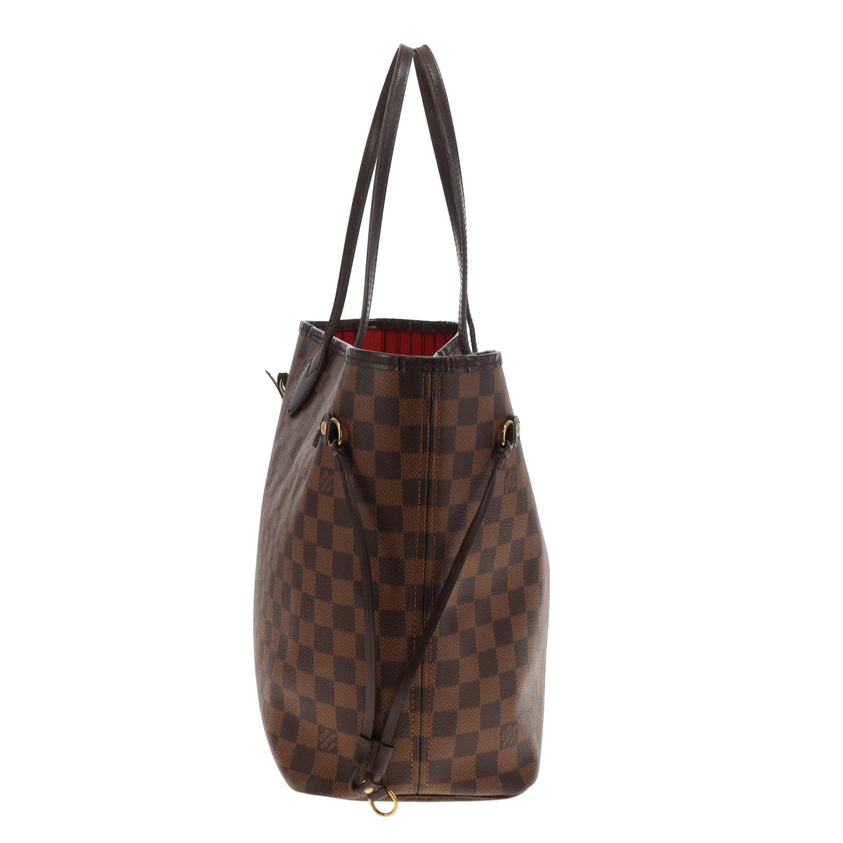 Louis Vuitton Neverfull Tote MM Damier Ebene with Pochette GI2178 - 2018