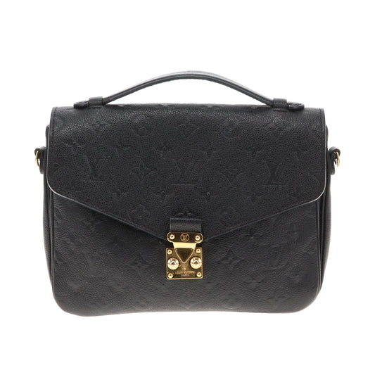 Louis Vuitton Metis Noir Empreinte Leather