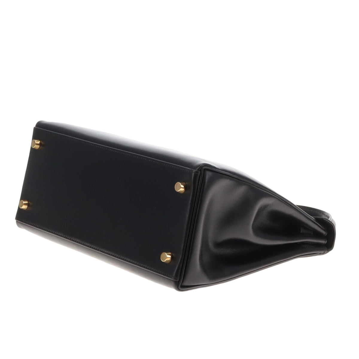 Hermes Kelly Retourne 28 Black Box Calf GHW 1999