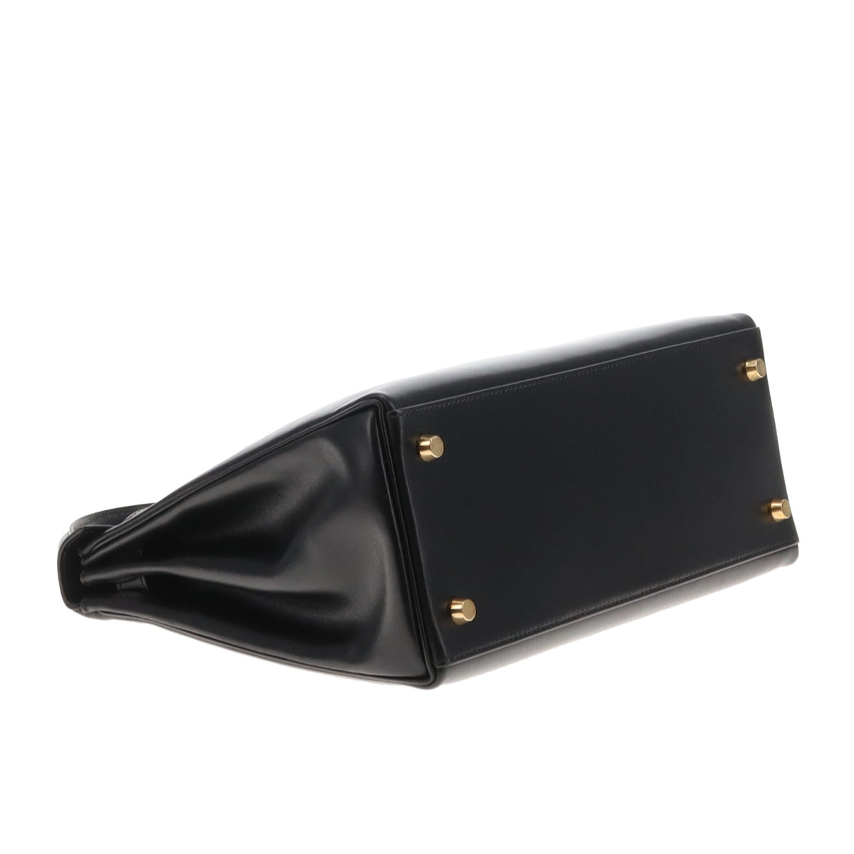 Hermes Kelly Retourne 28 Black Box Calf GHW 1999