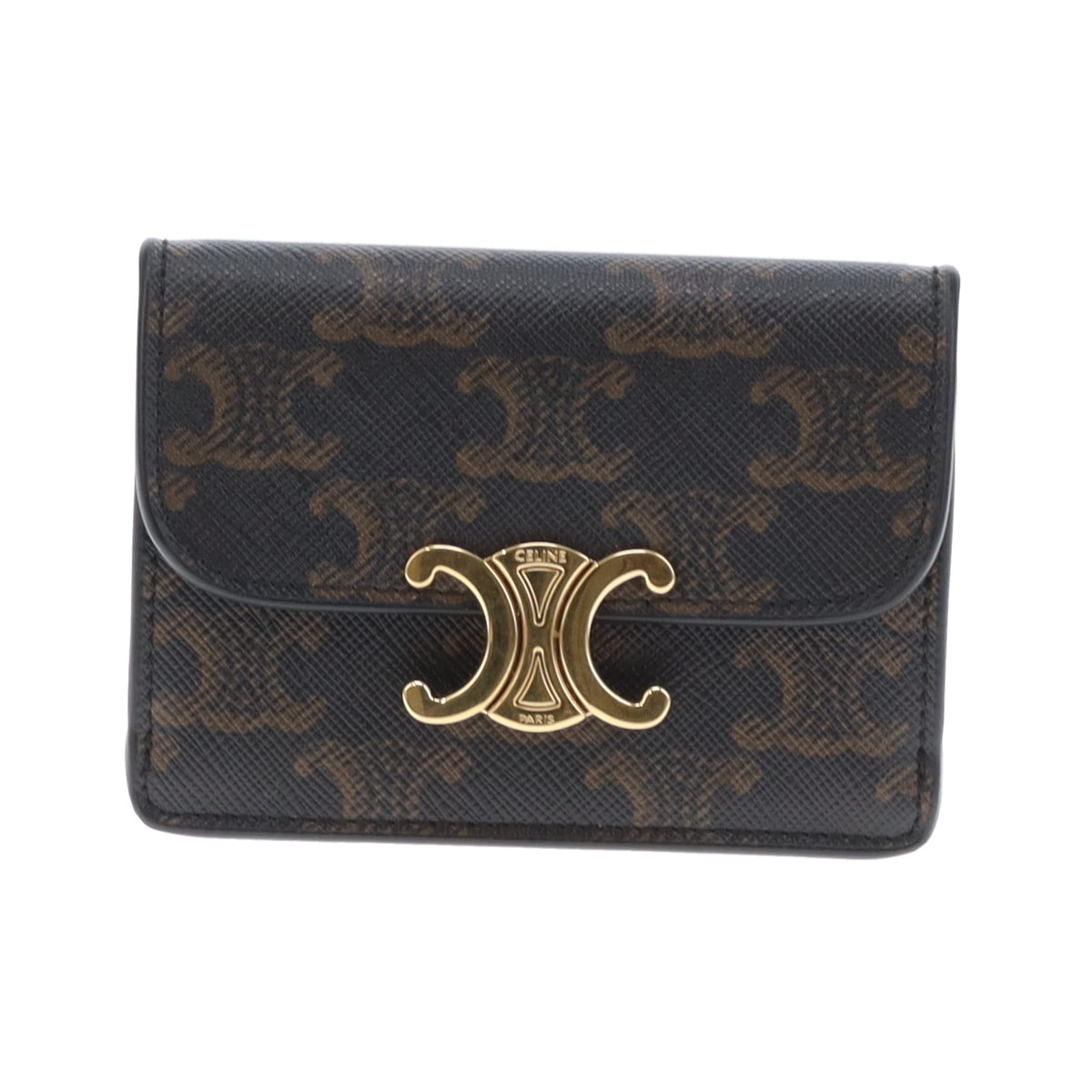 Celine Triomphe Flap Card Wallet 2022