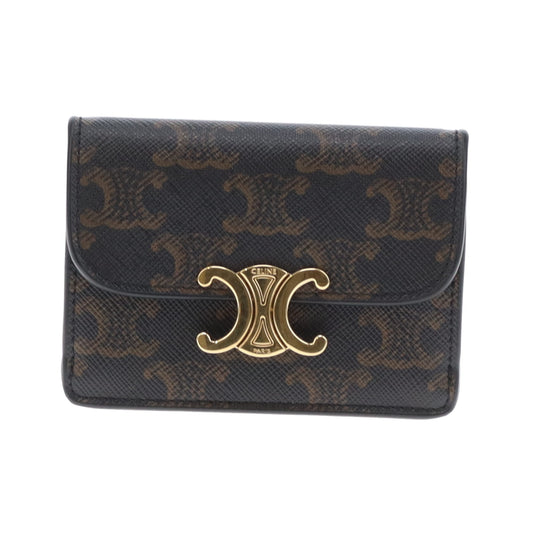 Celine Triomphe Flap Card Wallet 2022