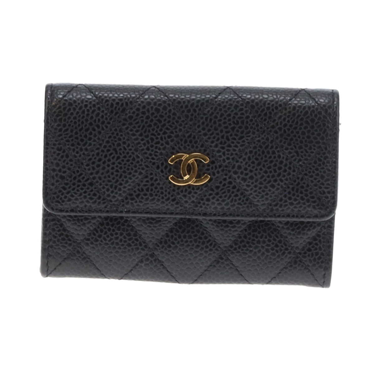 Chanel Classic Flap Cardholder Black GHW 2016