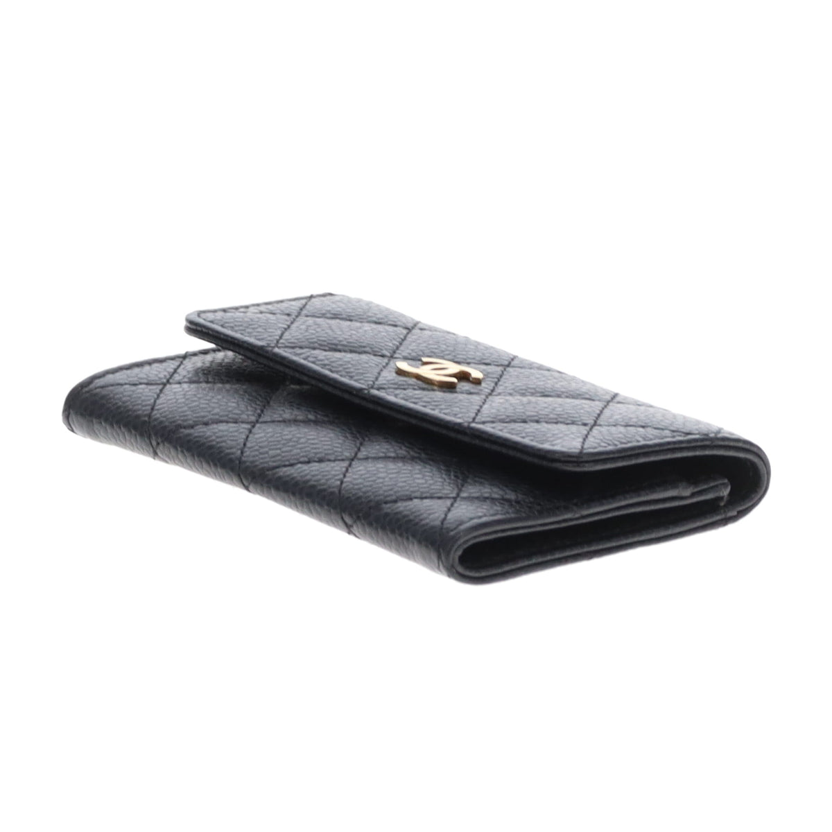 Chanel Classic Flap Cardholder Black GHW 2016