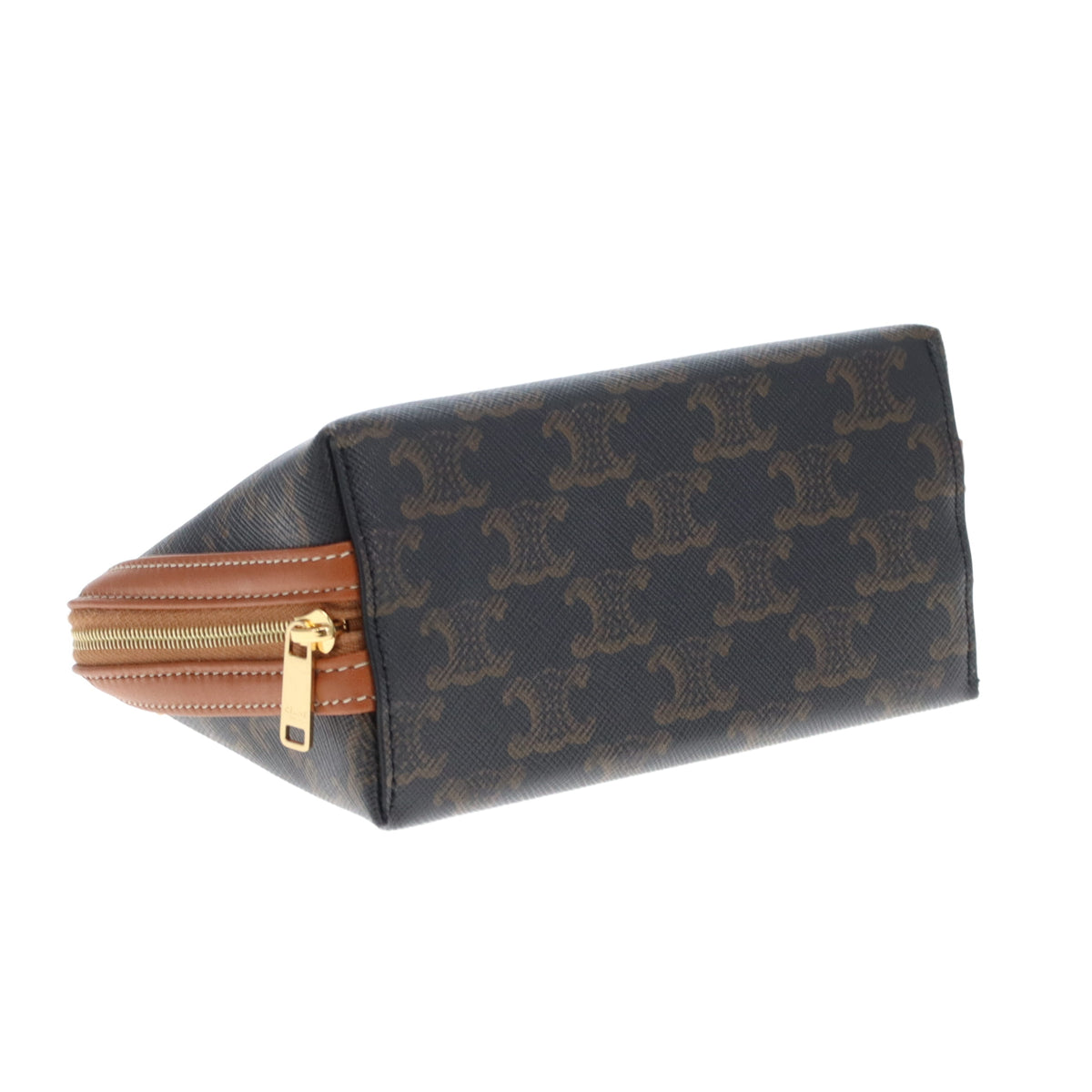 Celine Mini Clutch on Chain Triomphe Canvas 2022