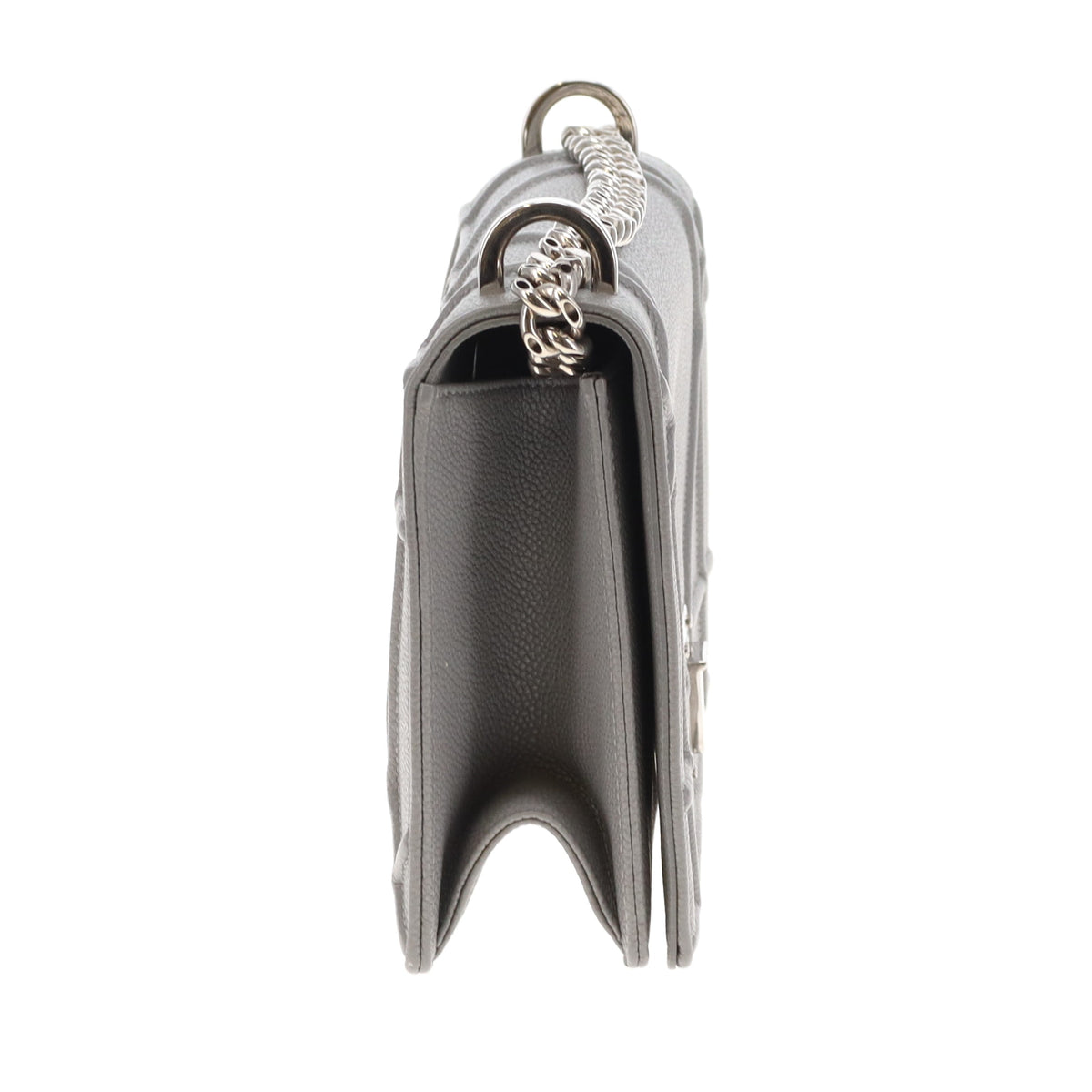 Dior Diorama Flap Grey Leather SHW 2016