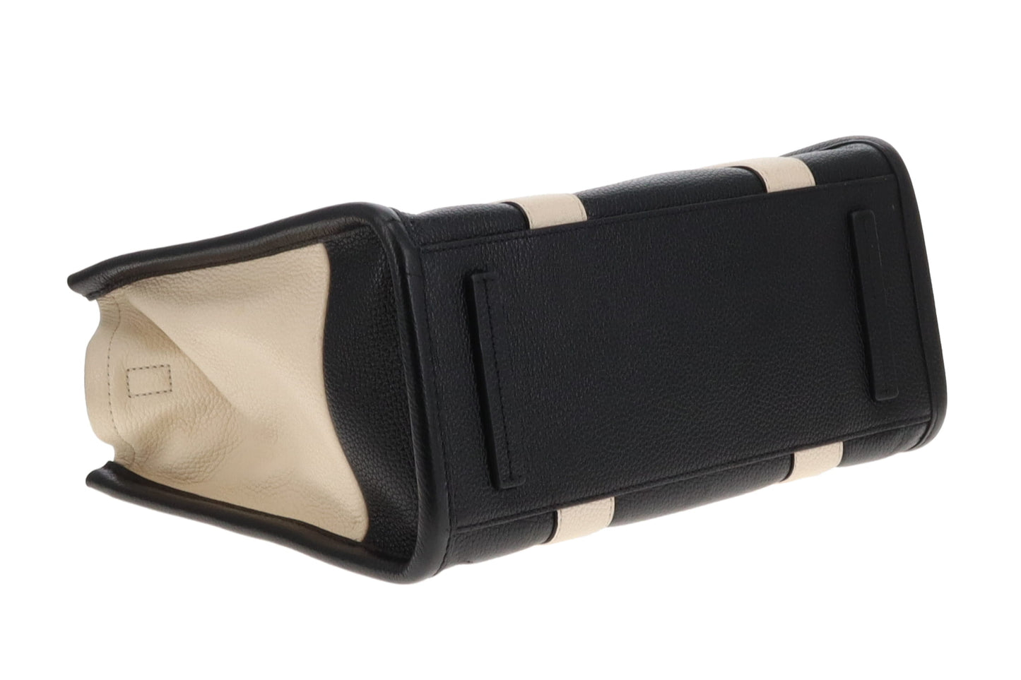 Marc Jacobs The Tote Bag Medium Cream/Black Leather