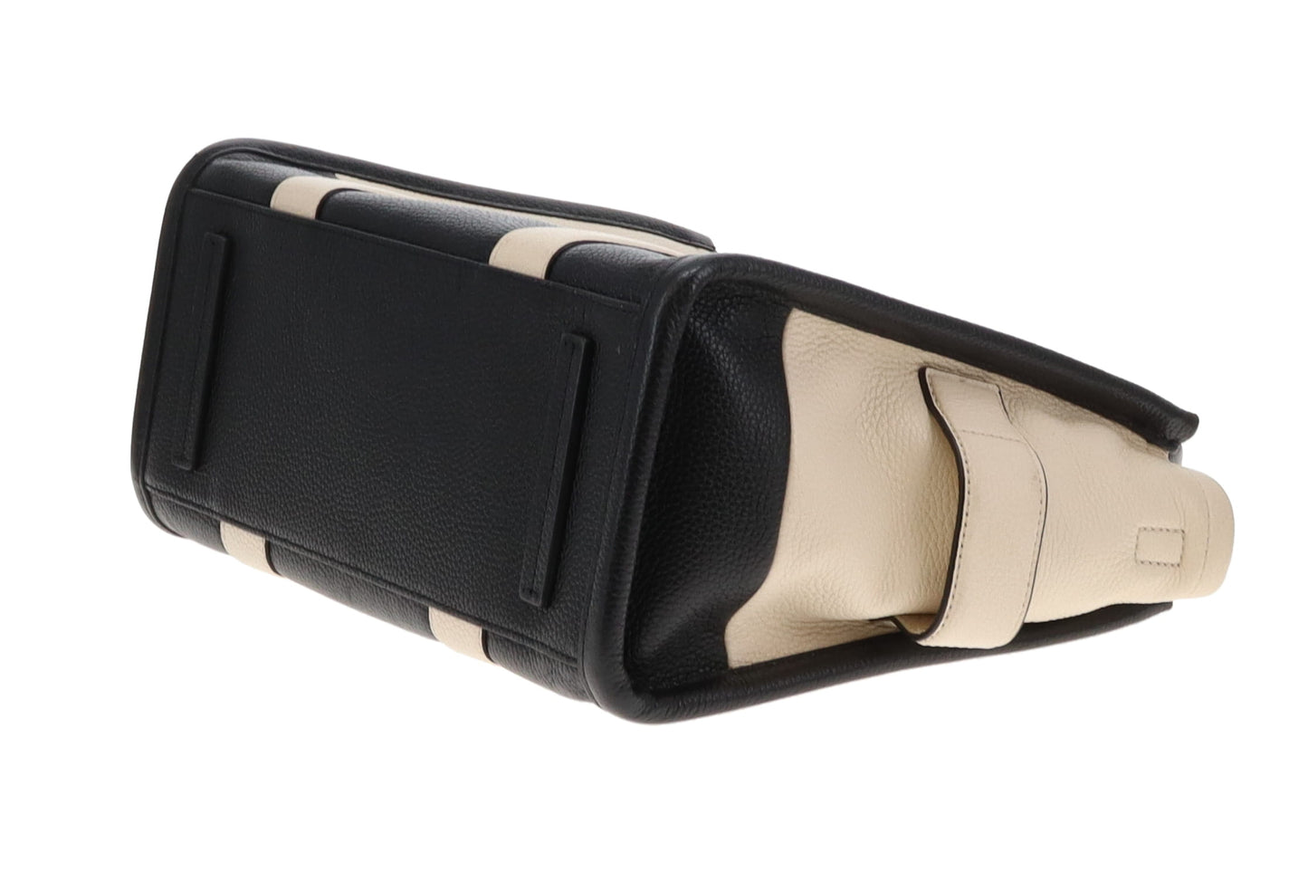 Marc Jacobs The Tote Bag Medium Cream/Black Leather