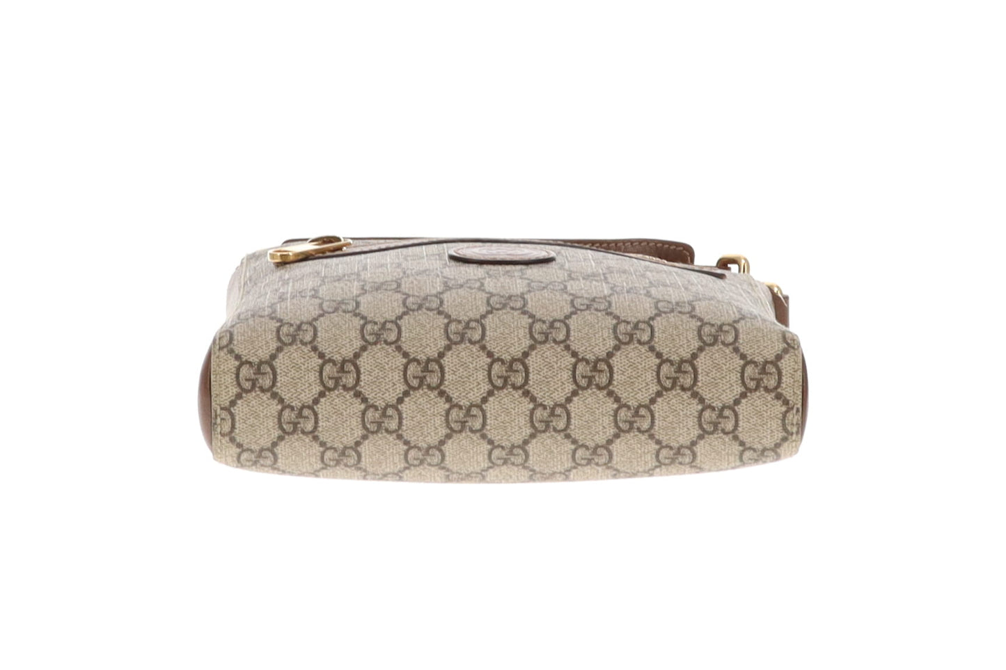 Gucci GG Supreme Small Messenger Bag Brown