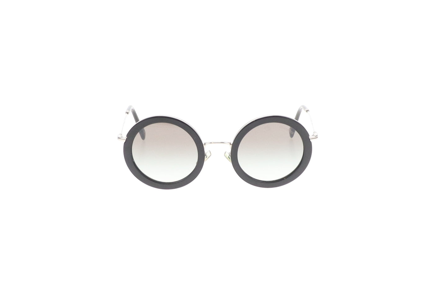 Miu Miu Round Sunglasses With Black Rim