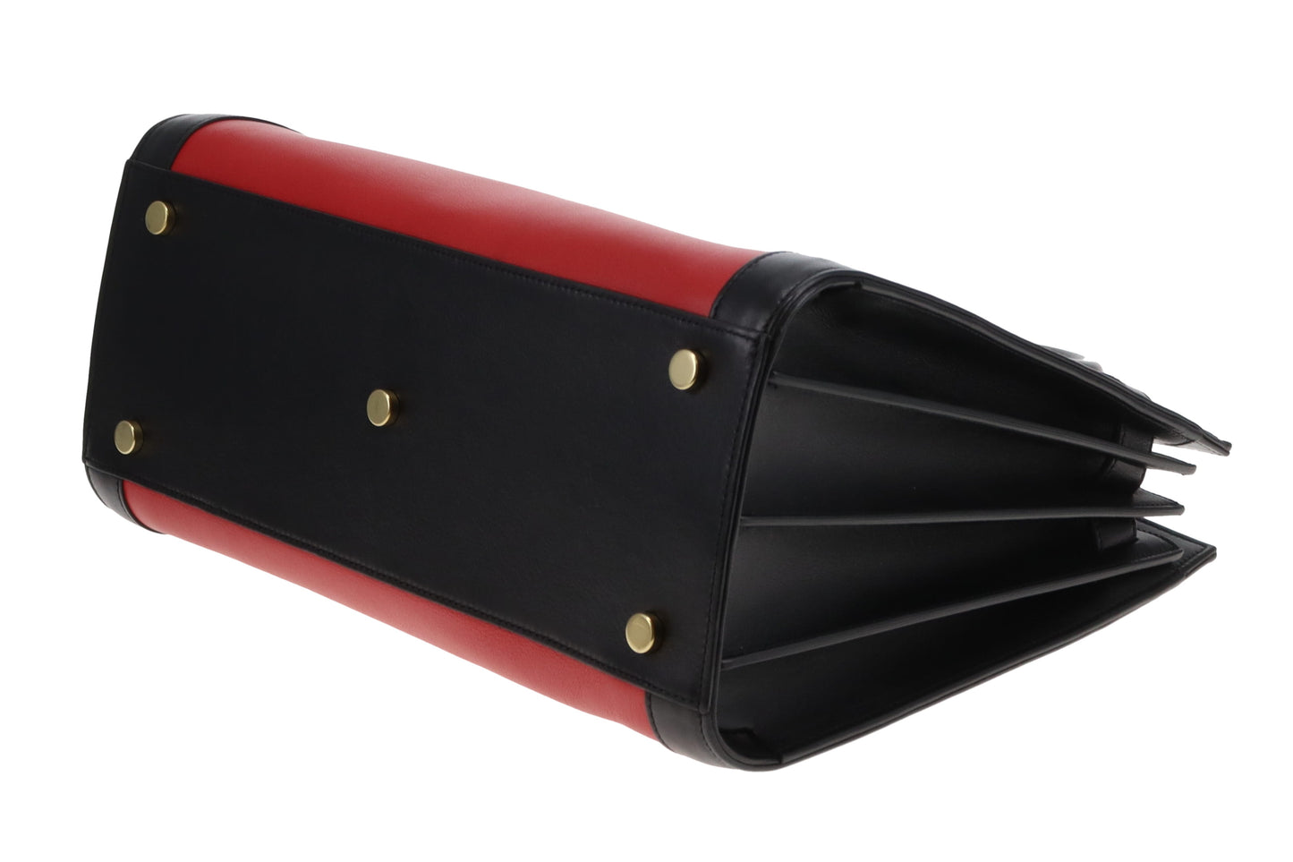 Saint Laurent Sac De Jour Small Red & Black