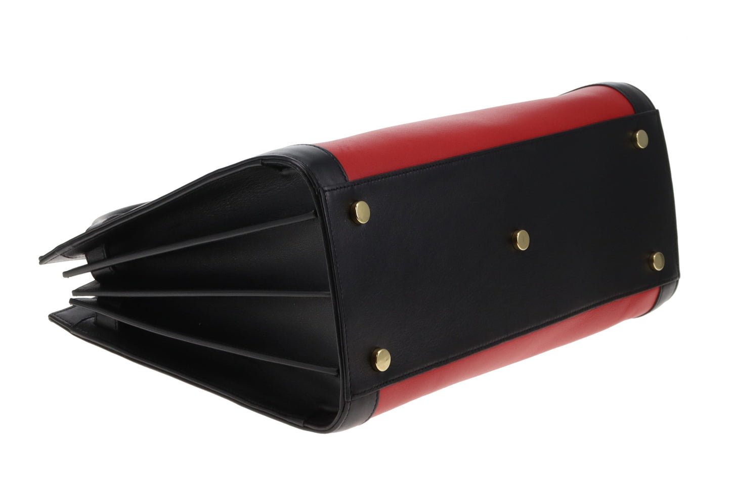 Saint Laurent Sac De Jour Small Red & Black