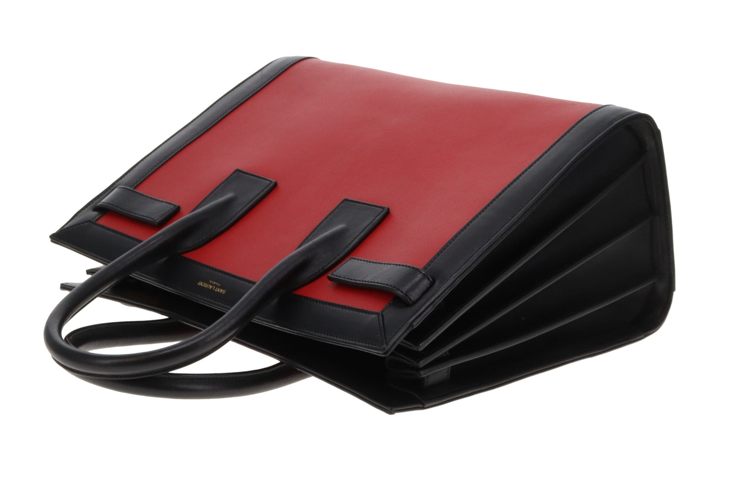 Saint Laurent Sac De Jour Small Red & Black