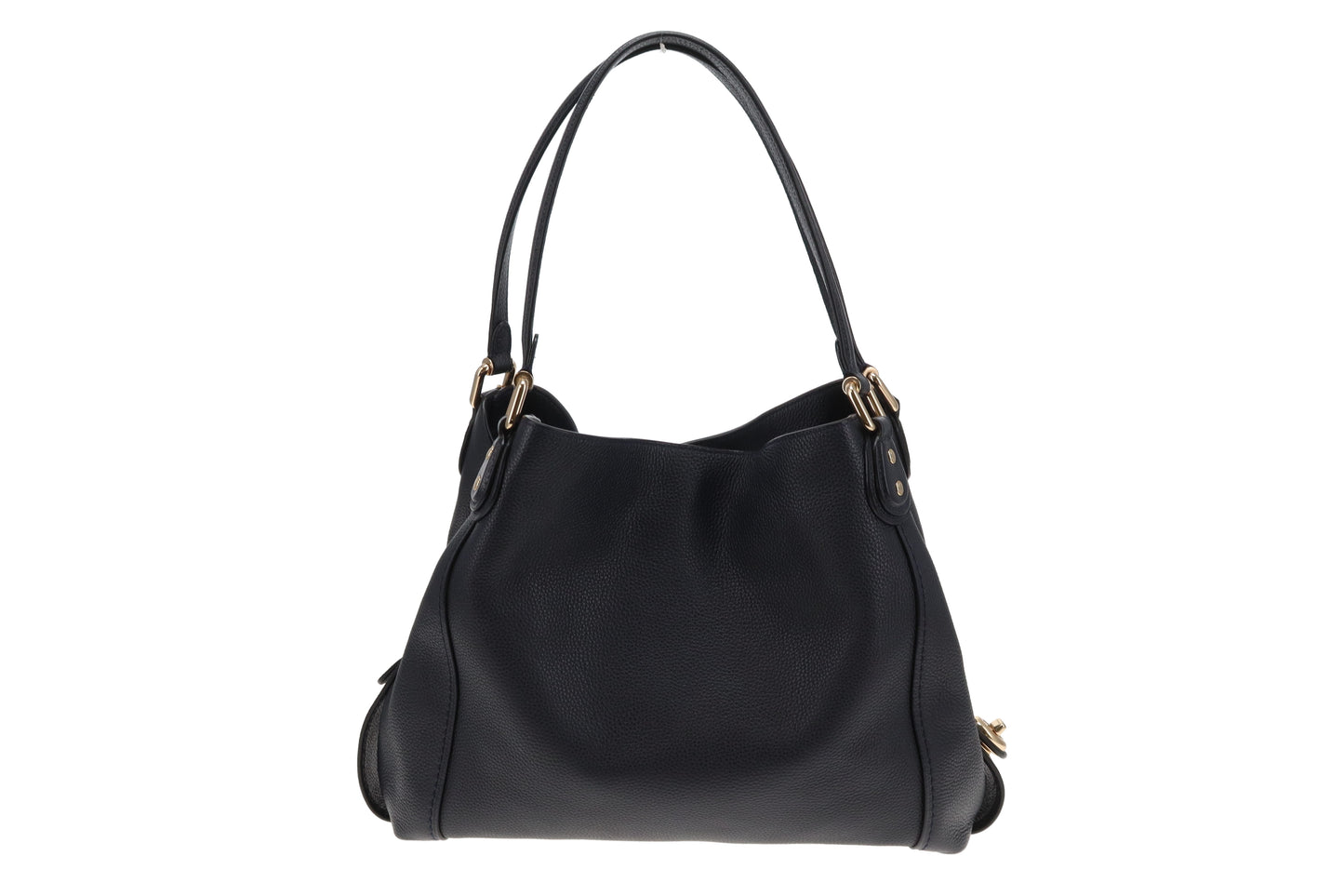 Coach Edie 31 Navy Shoulder Bag
