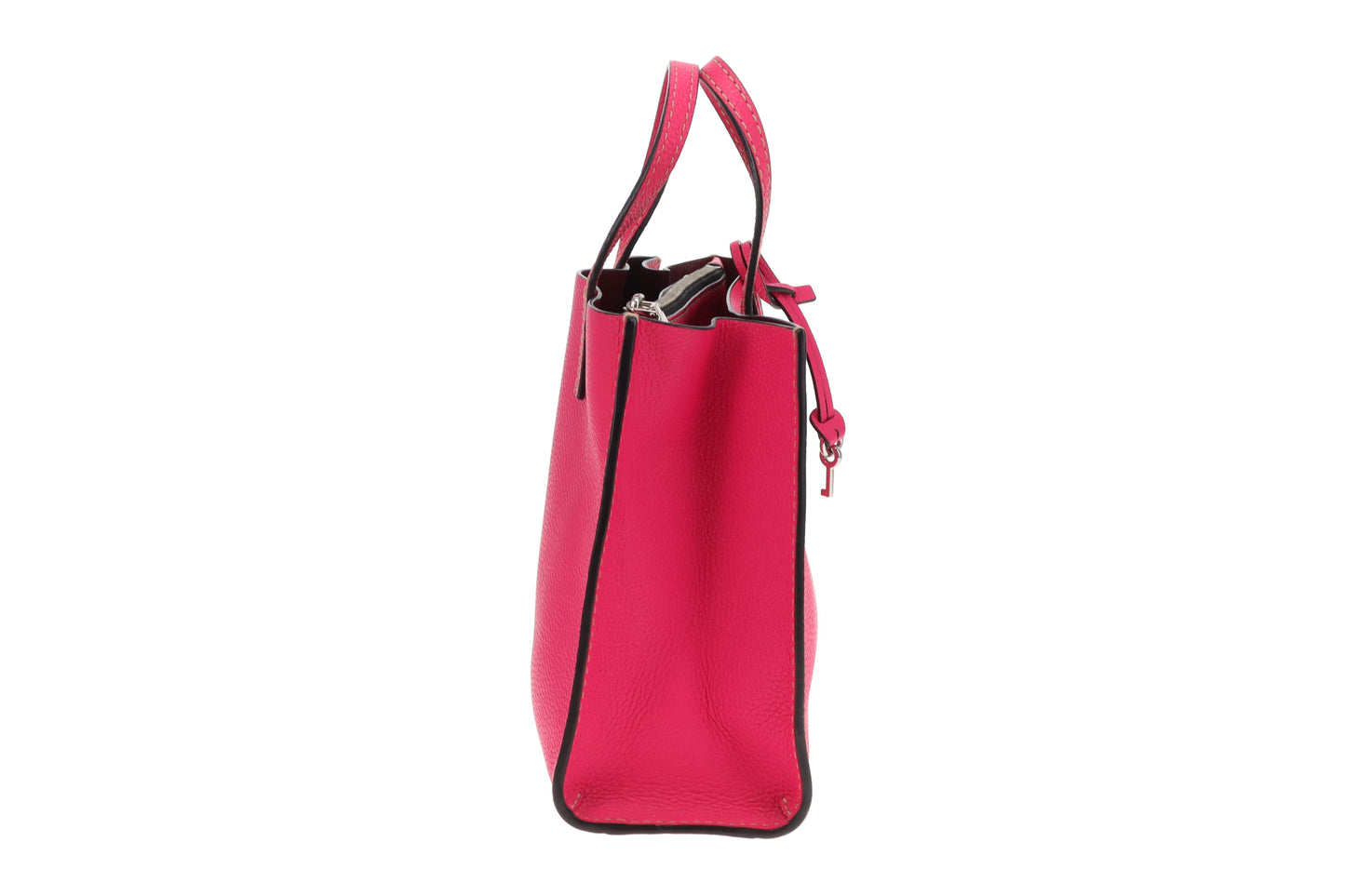 Marc Jacobs The Grind Tote Mini Hot Pink SHW