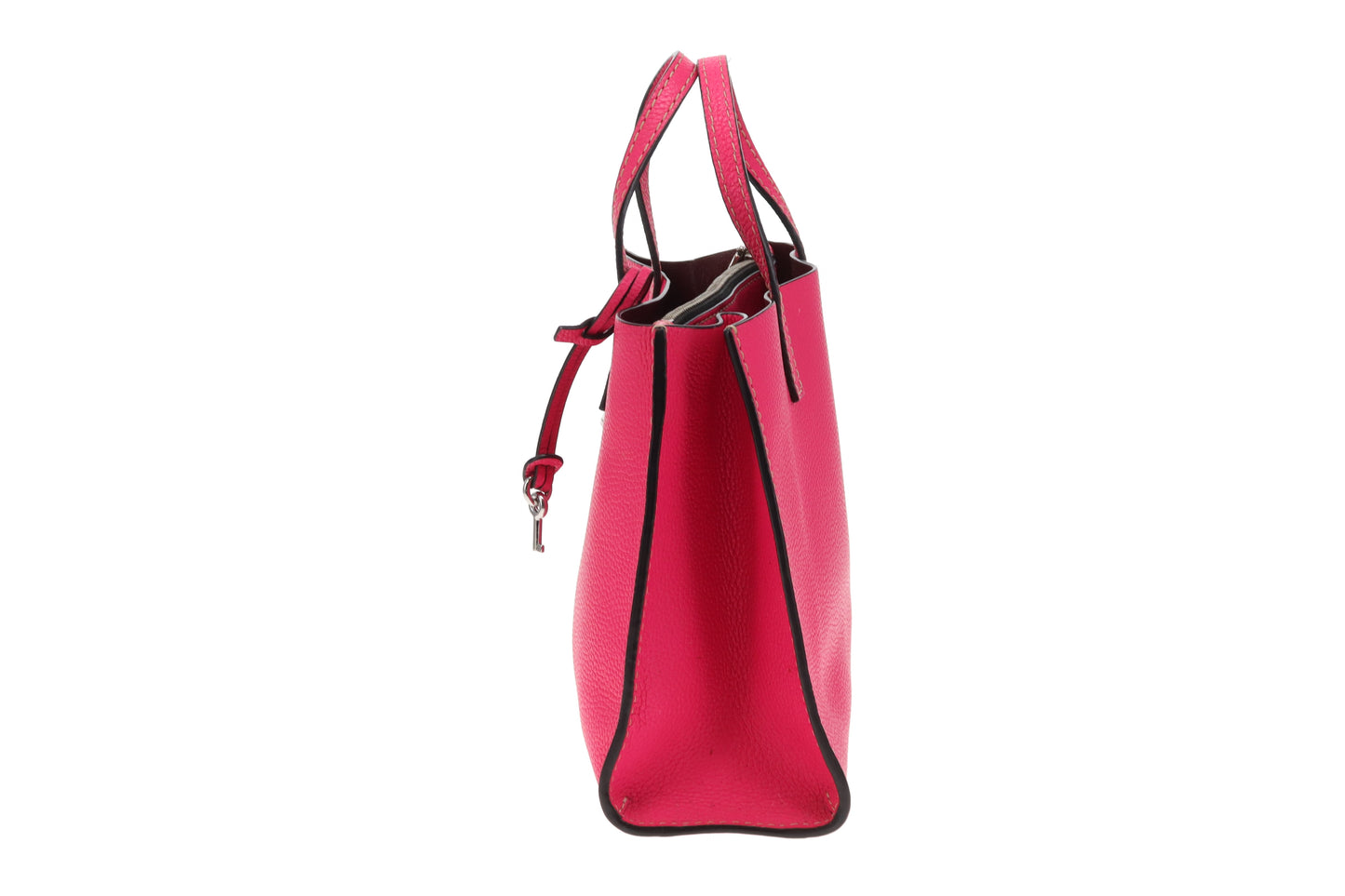 Marc Jacobs The Grind Tote Mini Hot Pink SHW