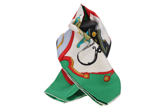 Hermes Springs 90cm Silk Scarf